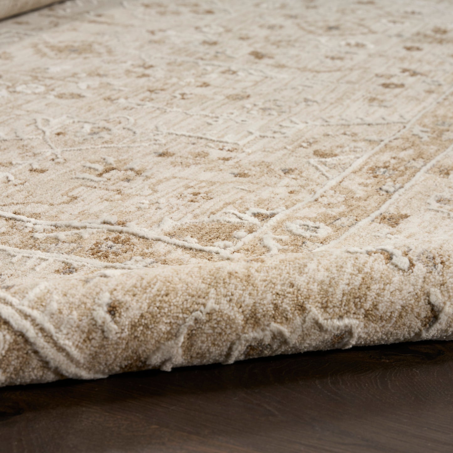 Nourison Retreat 7'10" x 10' Beige Vintage Indoor Rug