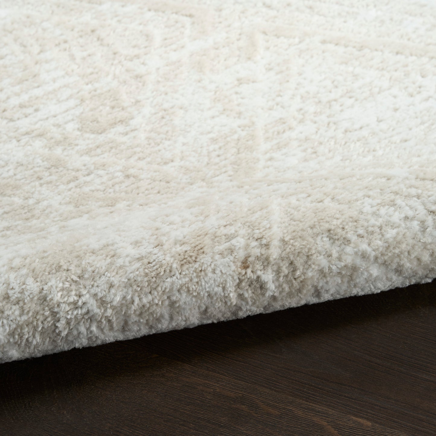 Nourison Dekor 4' x 6' Beige Modern Indoor Rug