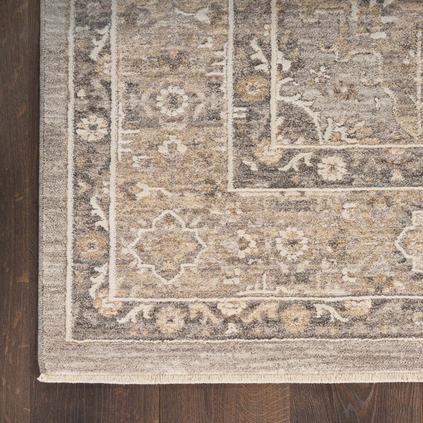 Nourison Retreat 7'10" x 10' Grey Vintage Indoor Rug