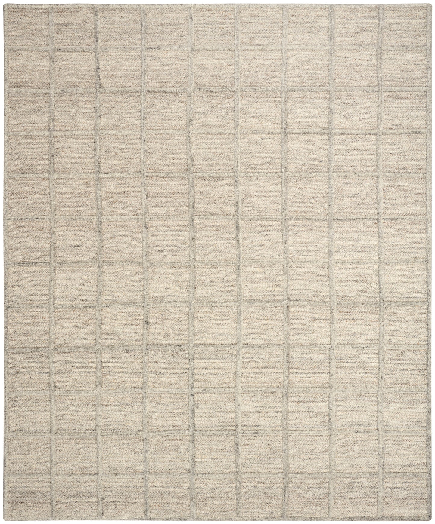 DKNY Pure Framework 5' x 7'6" Silver Modern Indoor Rug