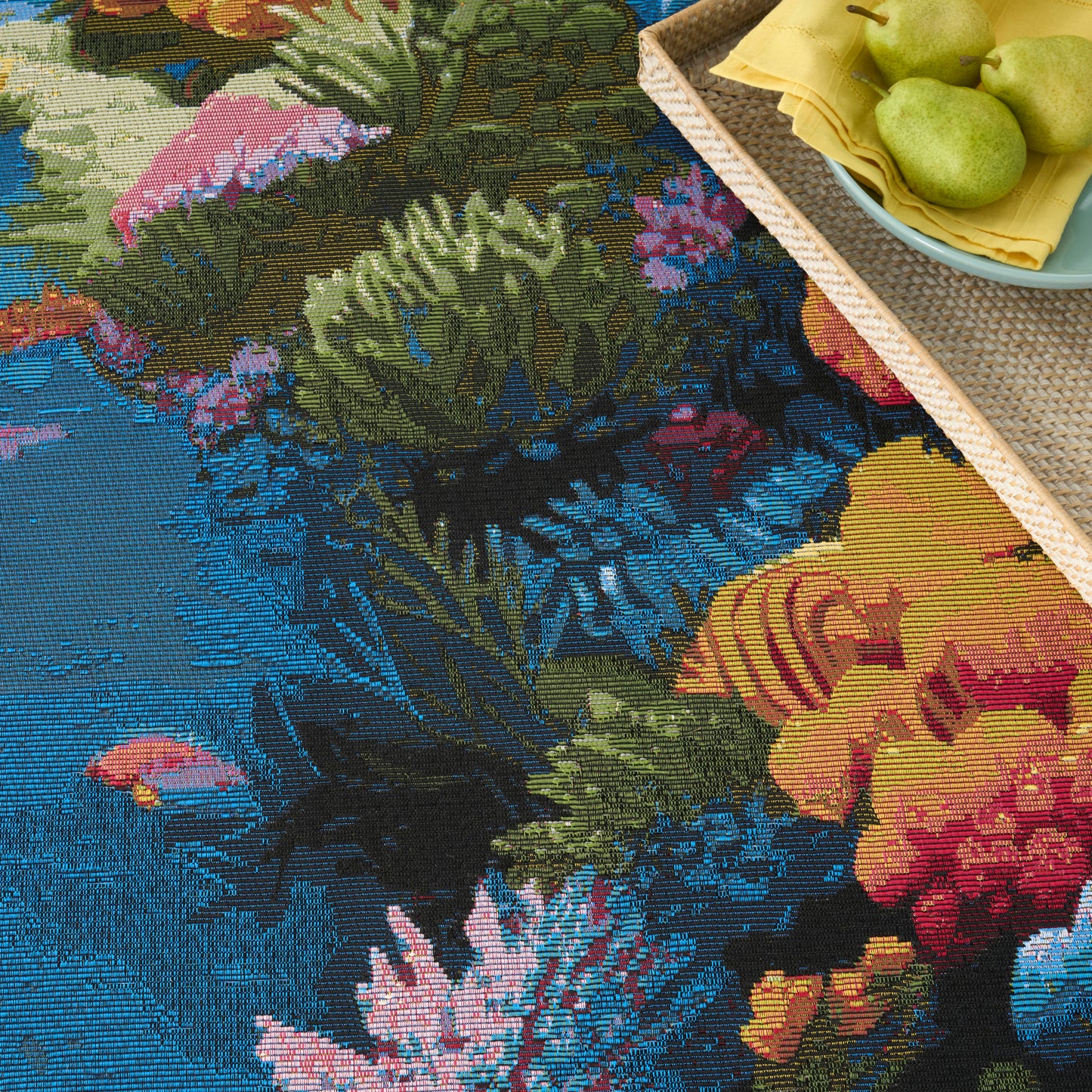 Nourison Color Splash 5'3" x 7'3" Multicolor Coastal, Nautical & Beach Rug
