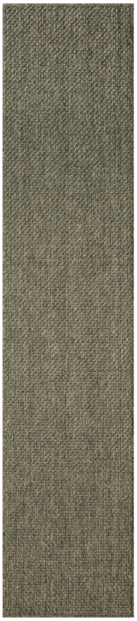 Nourison Tulum 2'2" x 10' Olive Outdoor Rug