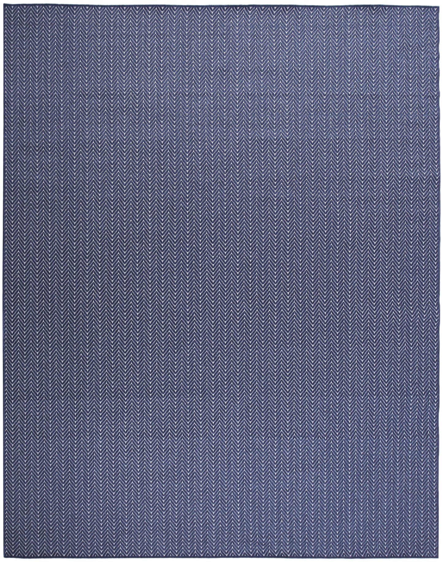 Nourison Horizon Indoor/Outdoor 8' x 10' Navy Modern Rug