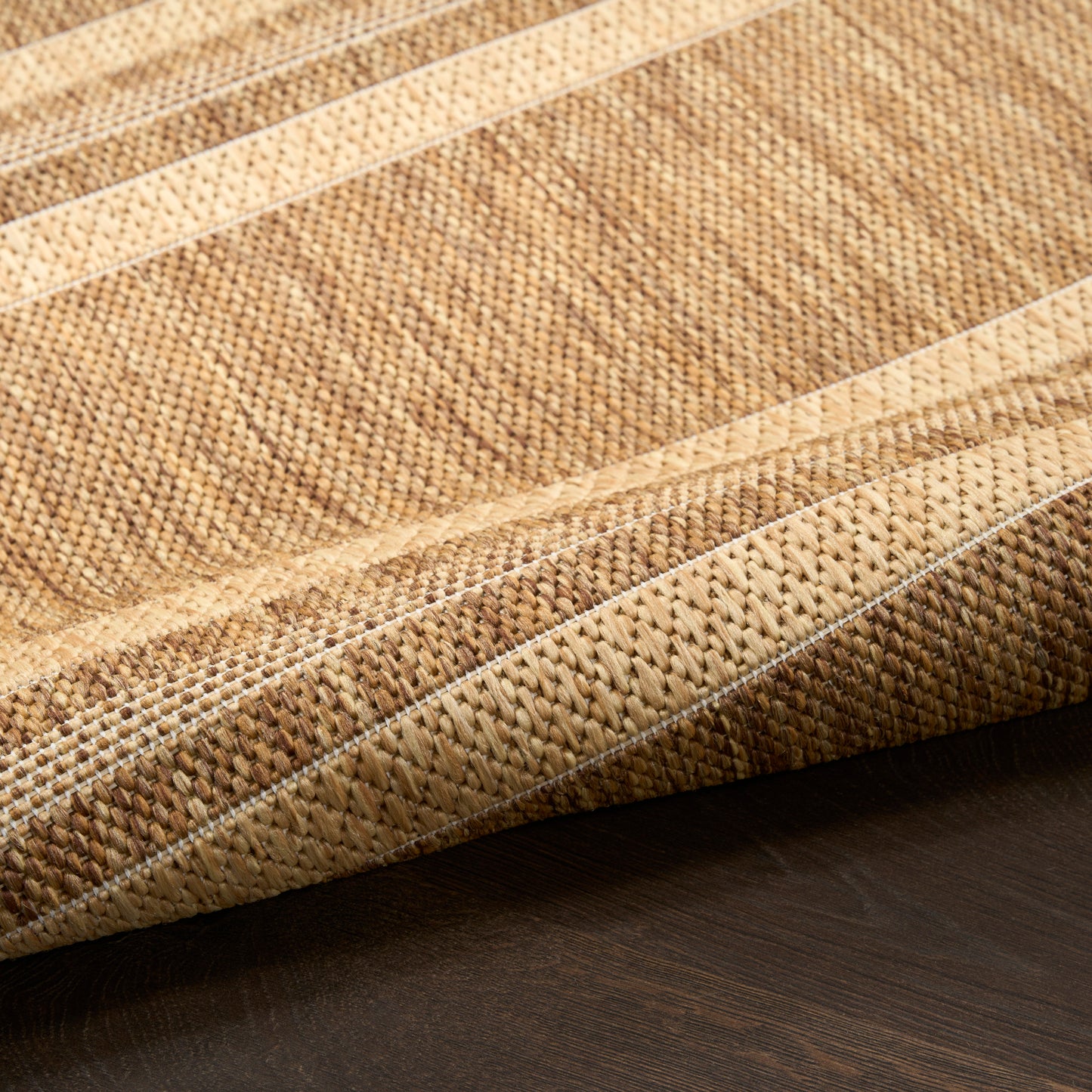 Nourison Horizon Indoor/Outdoor 5' x 7' Natural Modern Rug