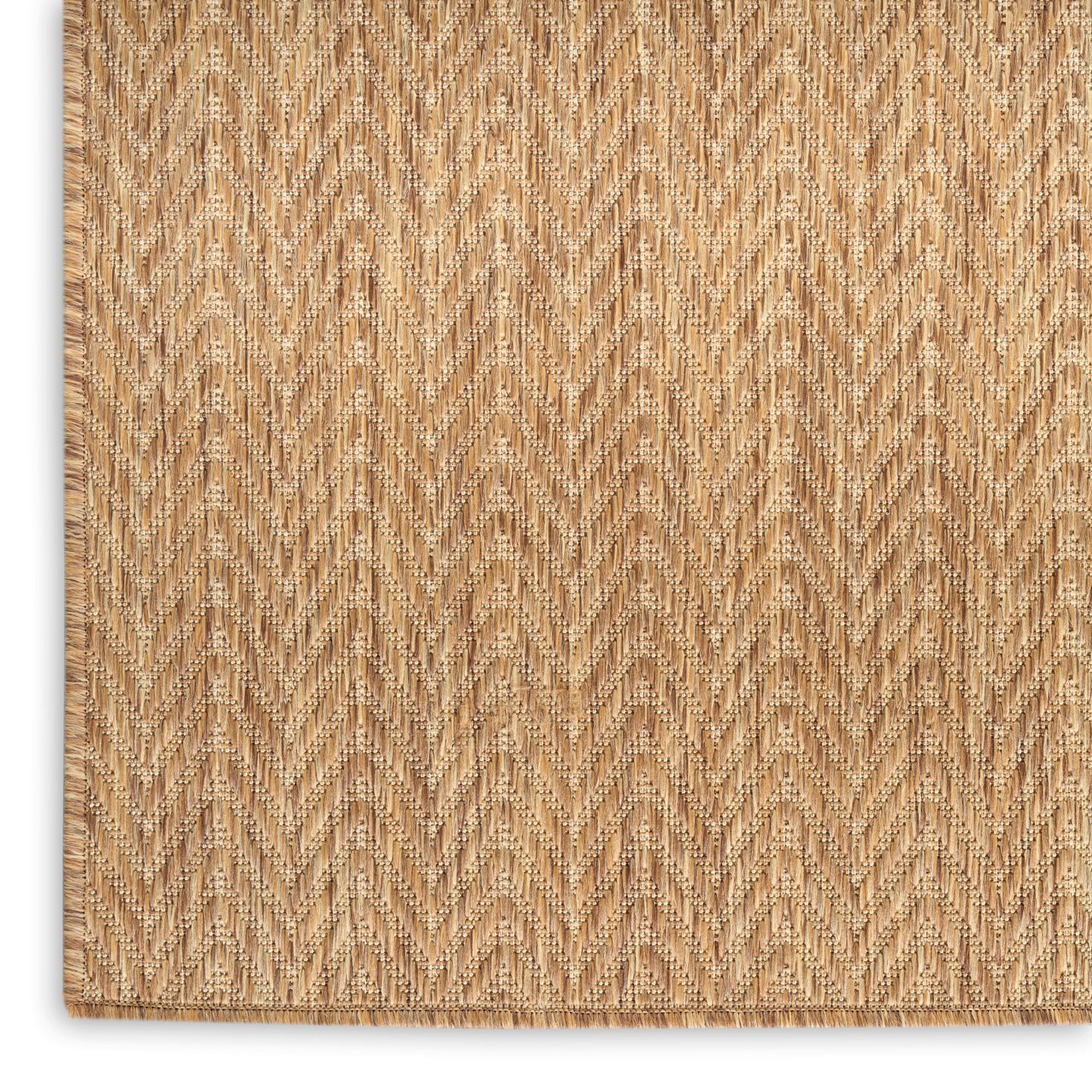 Nourison Horizon Indoor/Outdoor 4' x 6' Natural Modern Rug