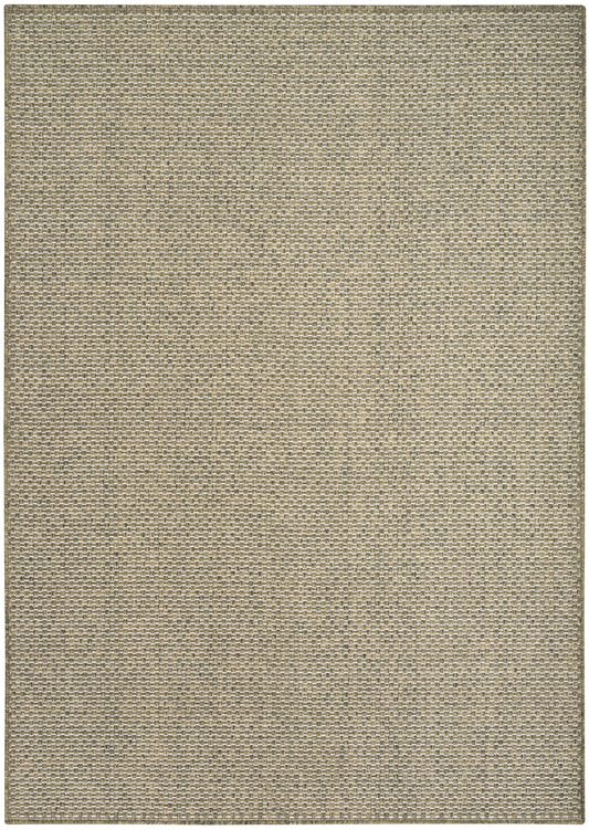 Nourison Tulum 4' x 6' Olive Outdoor Rug