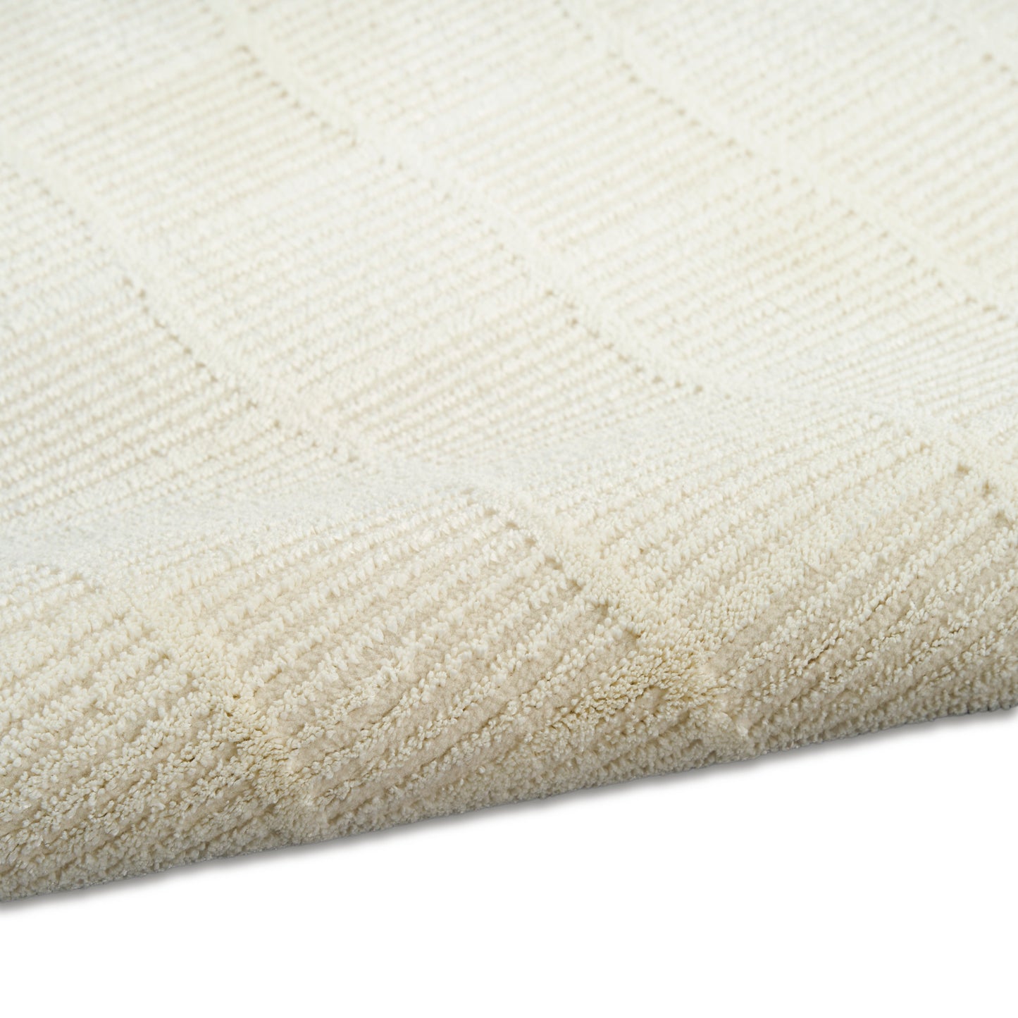 Nourison Eco Cycle 6'6" x 9'2" Ivory Modern Indoor Rug