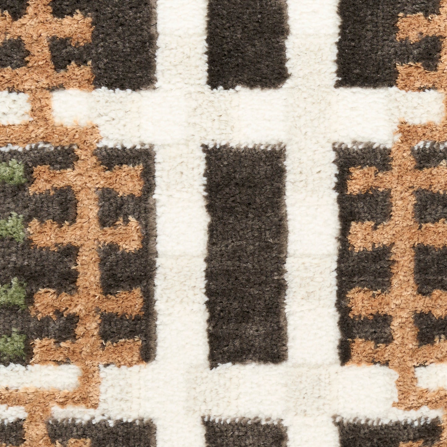 Nourison Nordic 8' x 10' Charcoal Multicolor Modern Indoor Rug