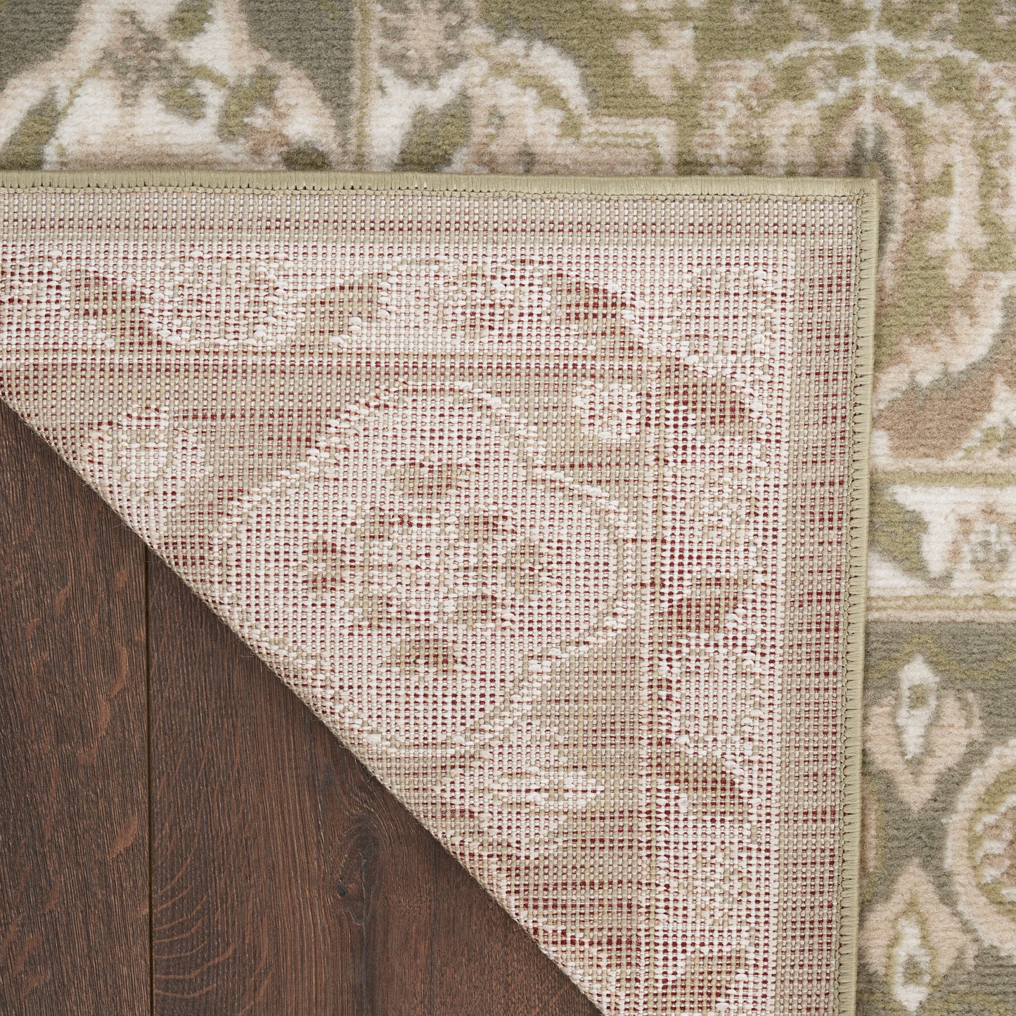 Nourison Grafix 7' x 10' Green Vintage Indoor Rug