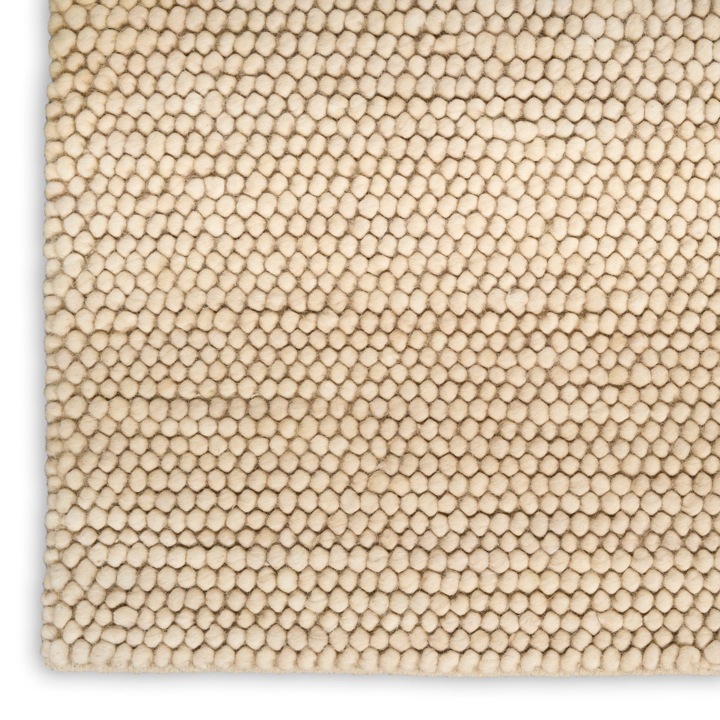 DKNY Pure Knots 4' x 6' Beige Modern Indoor Rug