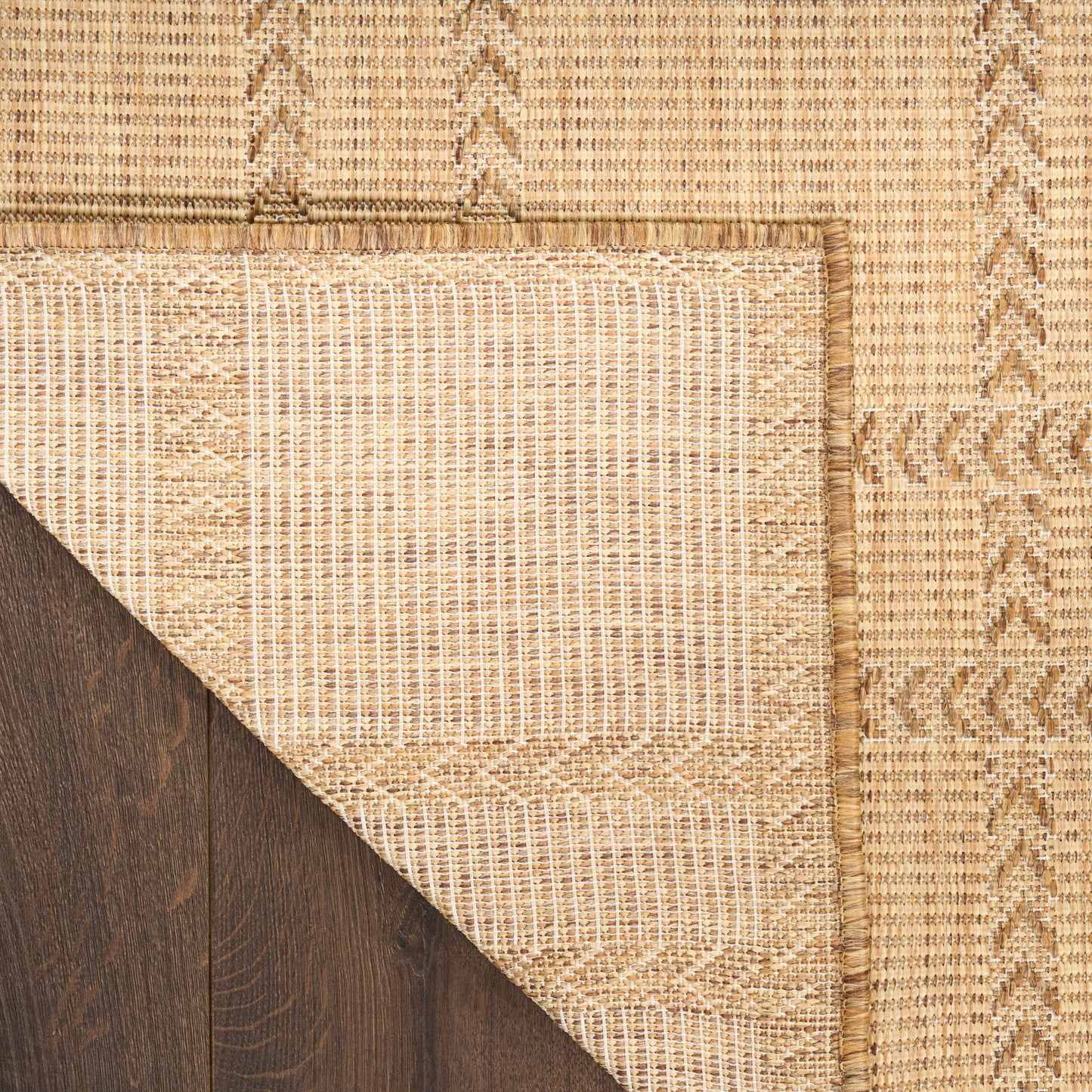 Nourison Horizon Indoor/Outdoor 6' x 9' Natural Modern Rug