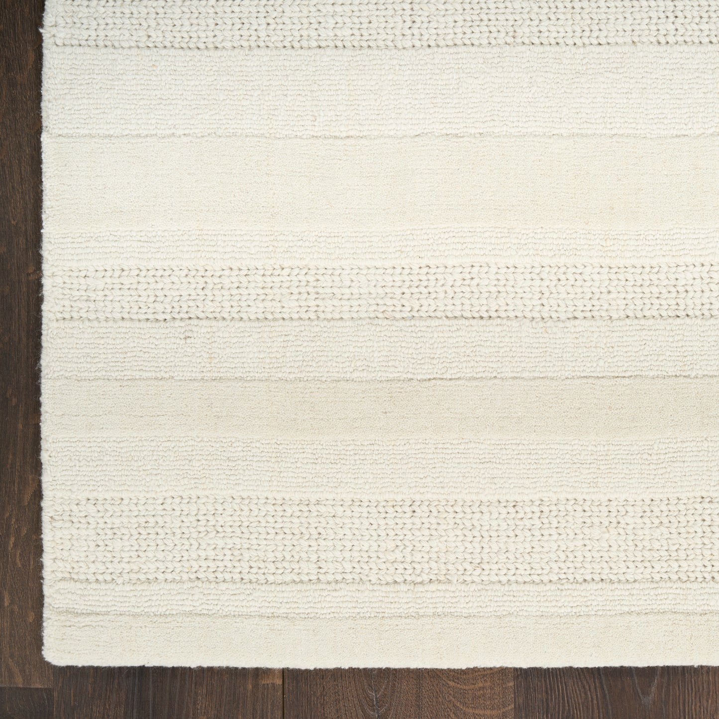 DKNY Pure Multi Weave 4' x 6' Ivory Contemporary Indoor Rug