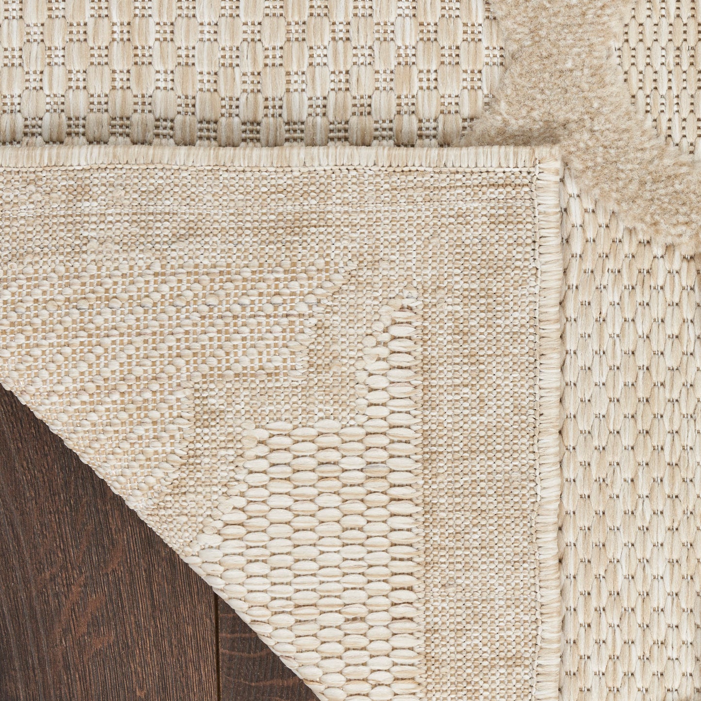 Nourison Easy Care 10' x 14' Cream Modern Rug