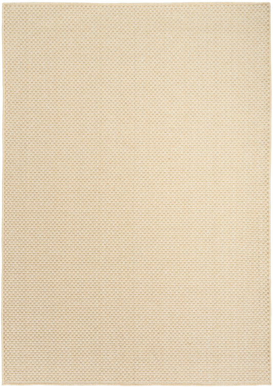 Nourison Tulum 6' x 9' Cream Outdoor Rug