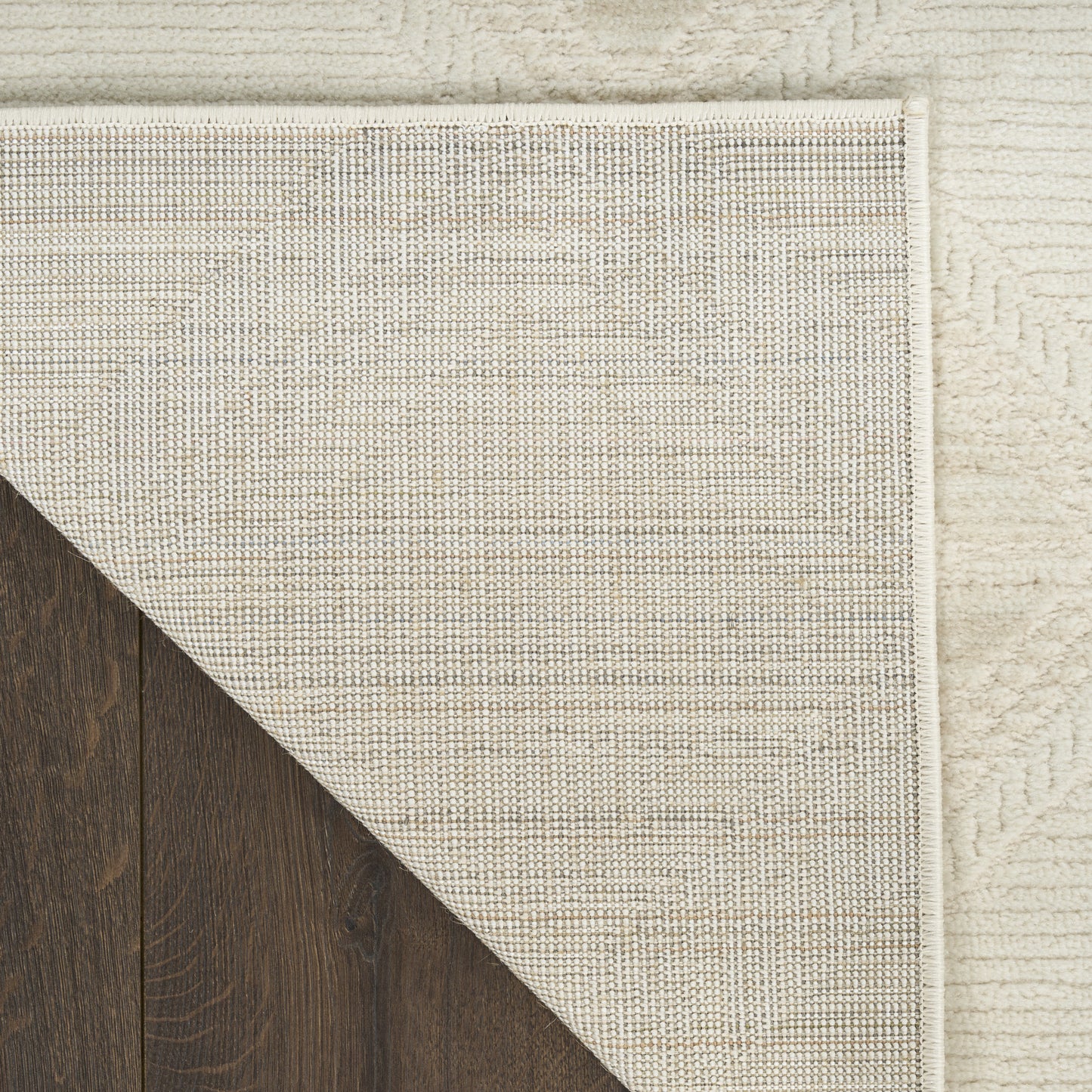 Nourison Serenity Home 10' x 14' Ivory Modern Indoor Rug