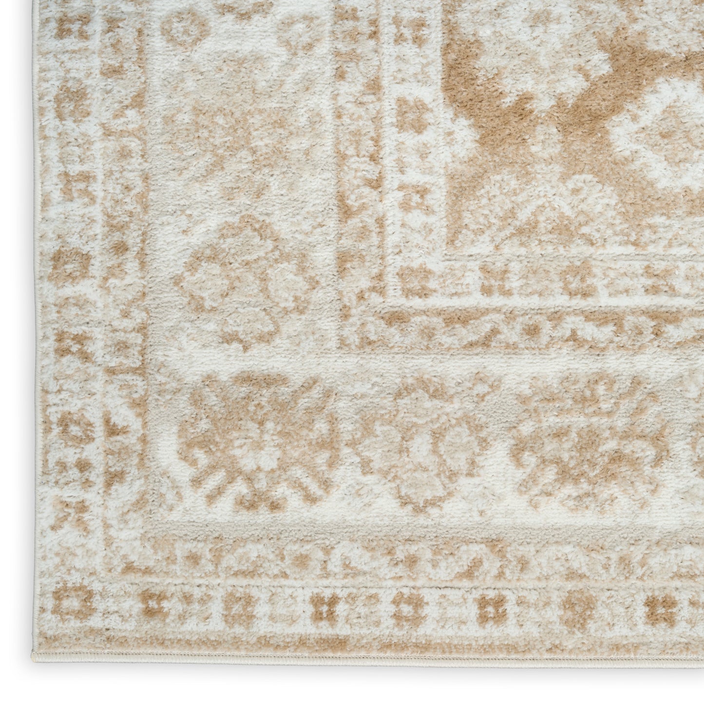 Nourison Dekor 5'3" x 7' Cream Beige Vintage Indoor Rug