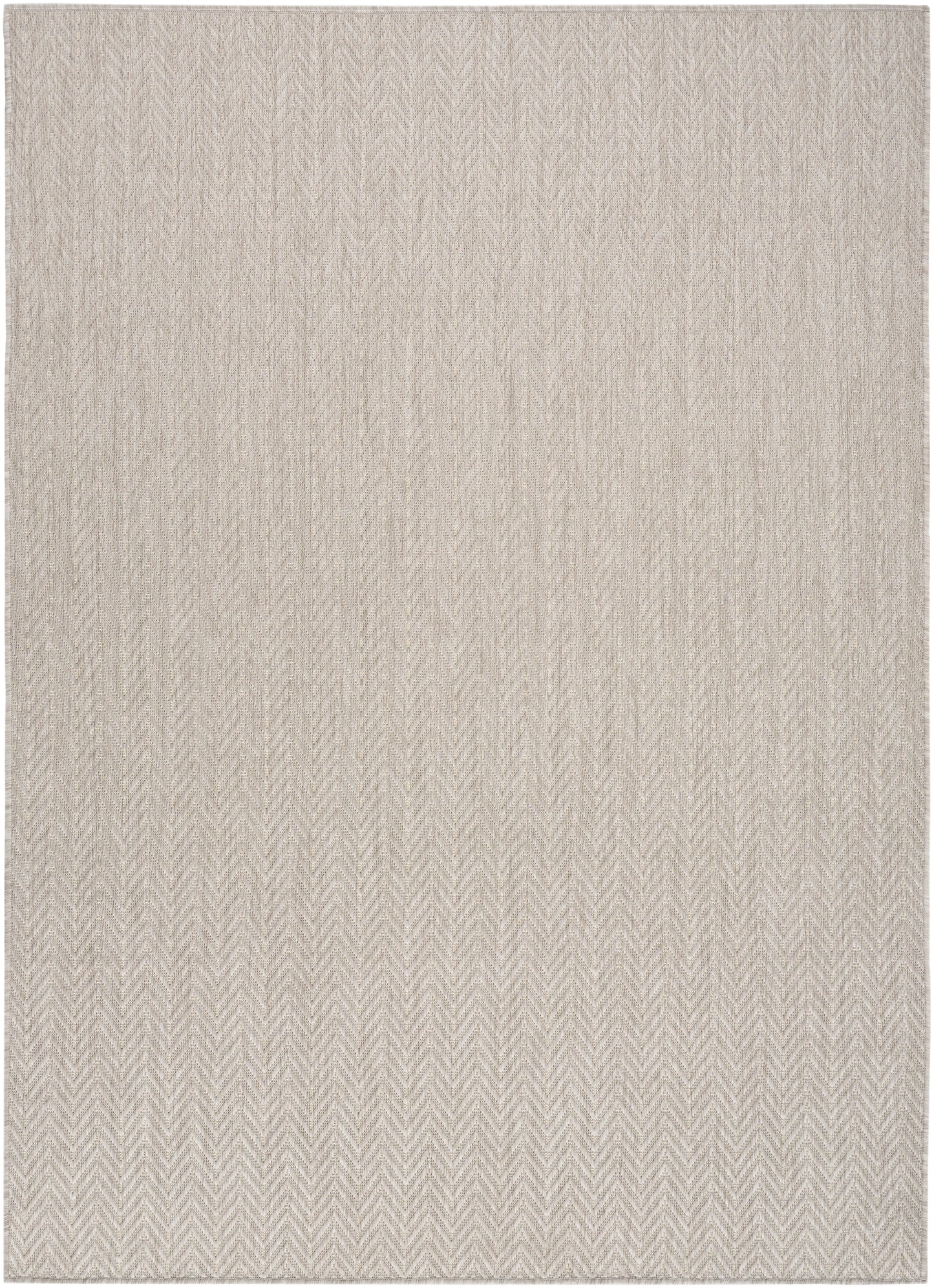 Nourison Horizon Indoor/Outdoor 4' x 6' Grey Modern Rug
