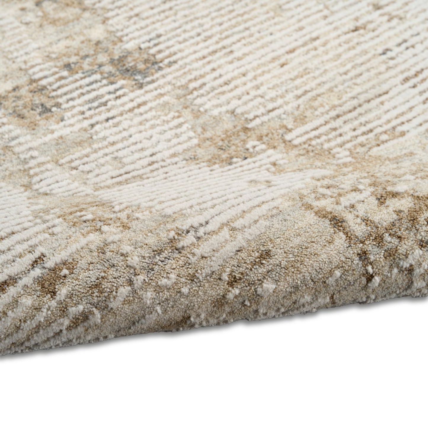 Calvin Klein CK078 Summit 2'2" x 12' Natural Grey Modern Indoor Rug