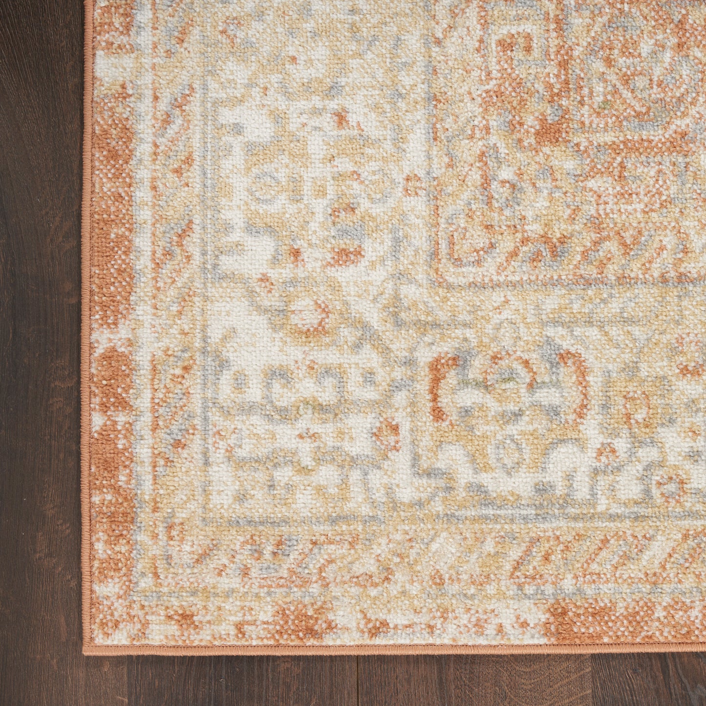 Nourison Nourison Essentials Persian 2'2" x 10' Beige Rust Vintage Rug