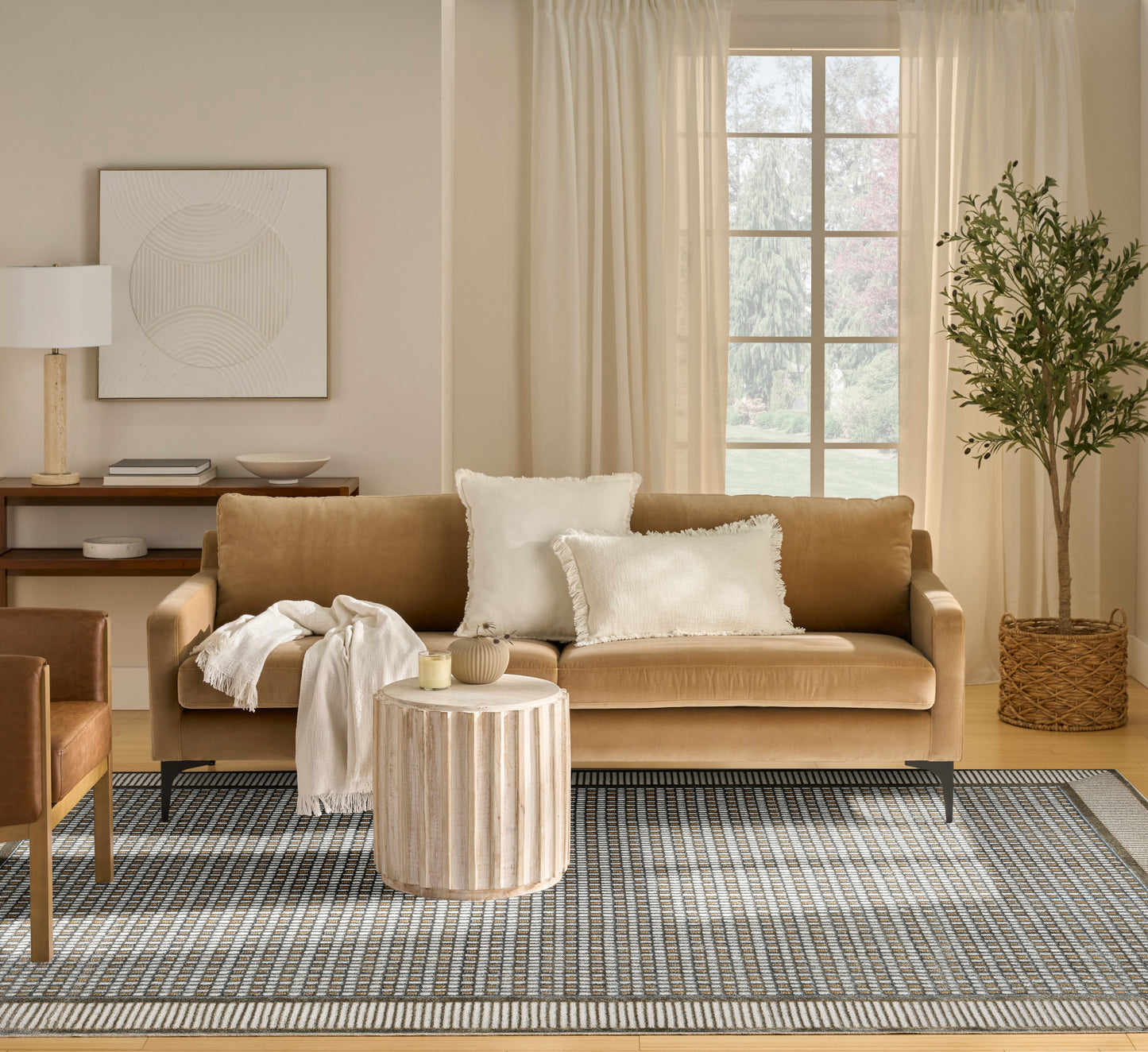 Nourison Nordic 8' x 10' Multicolor Modern Indoor Rug