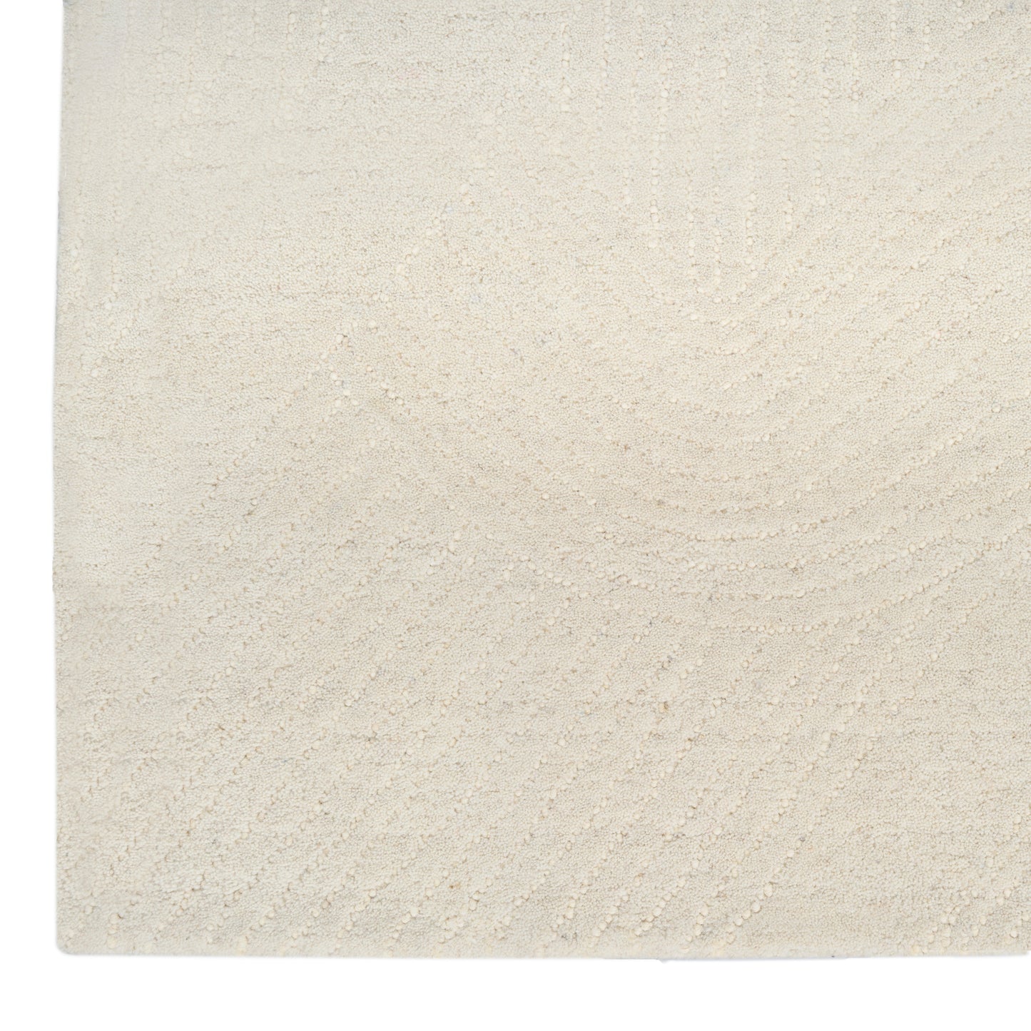 DKNY Pure Patterns 3'9" x 5'9" Ivory Modern Indoor Rug