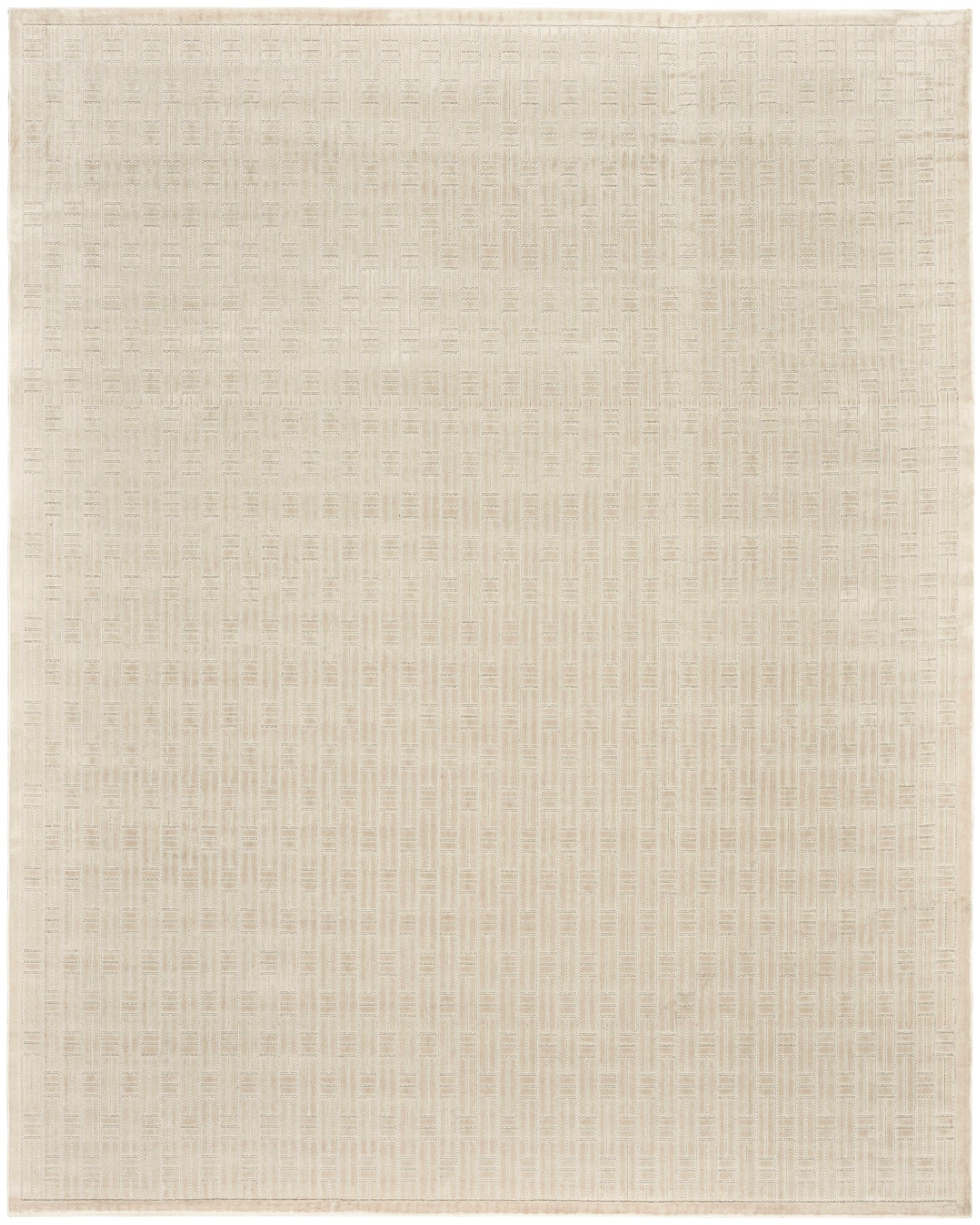 Nourison Washable Charm 8' x 10' Ivory Modern Indoor Rug