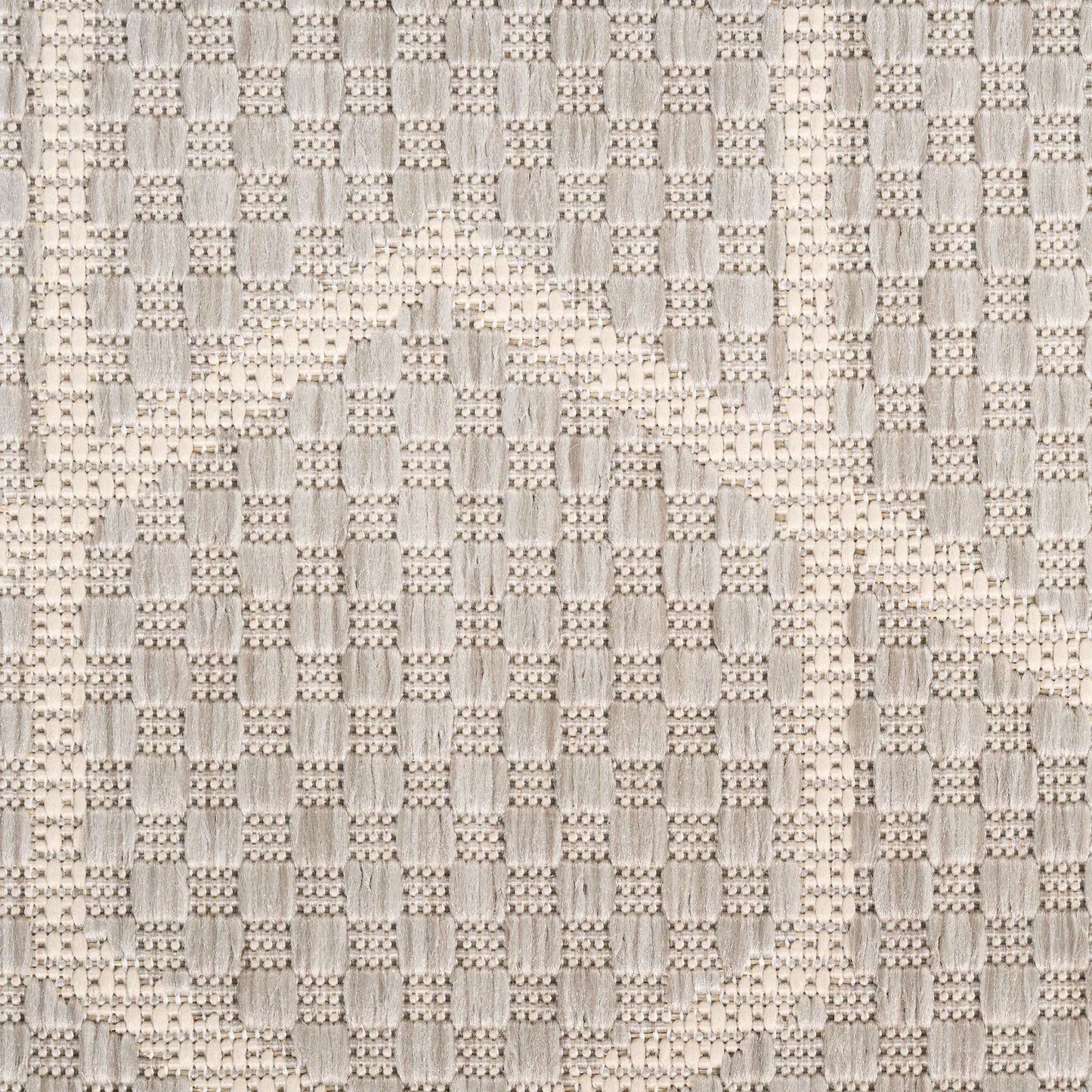Nourison Horizon Indoor/Outdoor 9' x 12' Grey Modern Rug