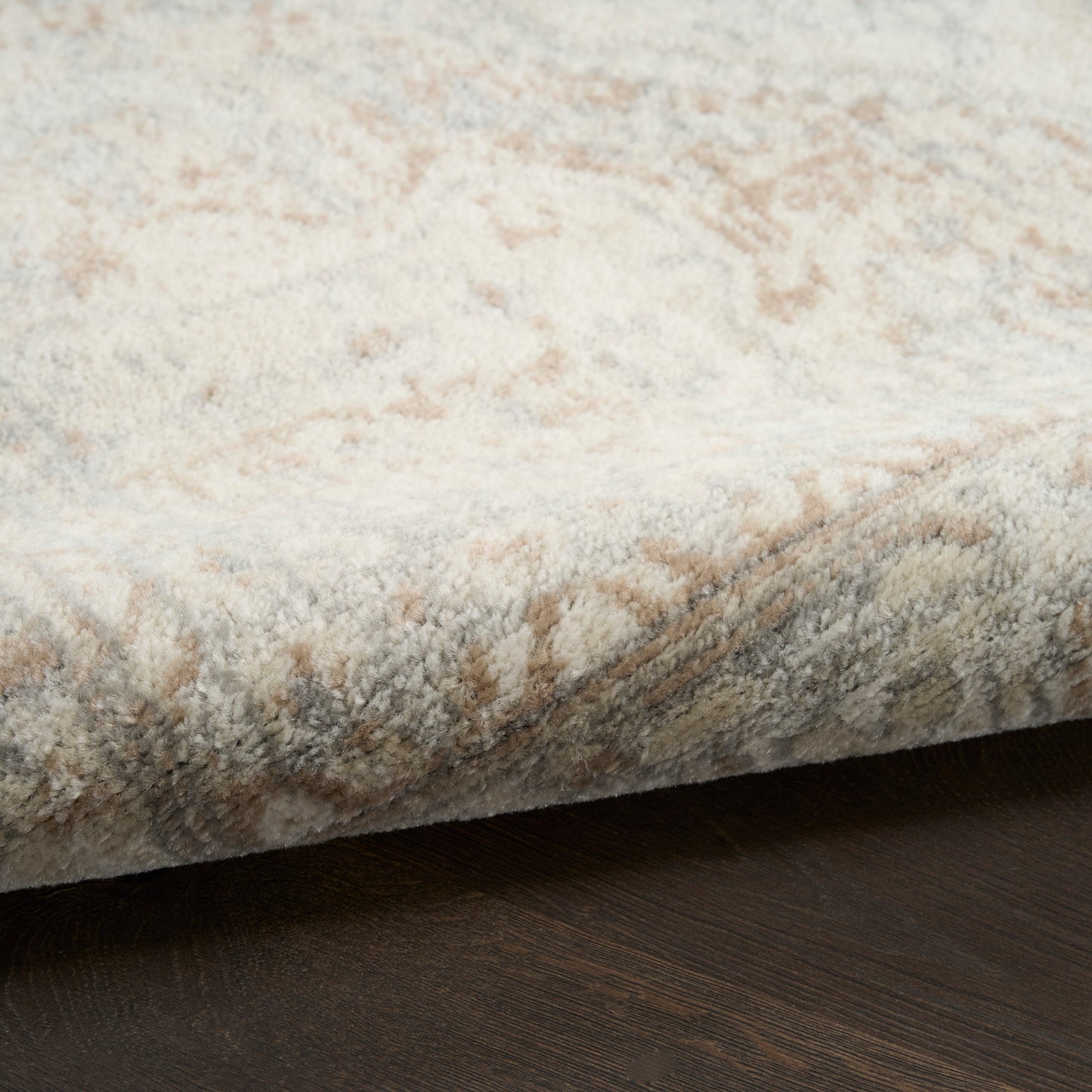 Nourison Quarry 2'2" x 10' Beige Vintage Indoor Rug