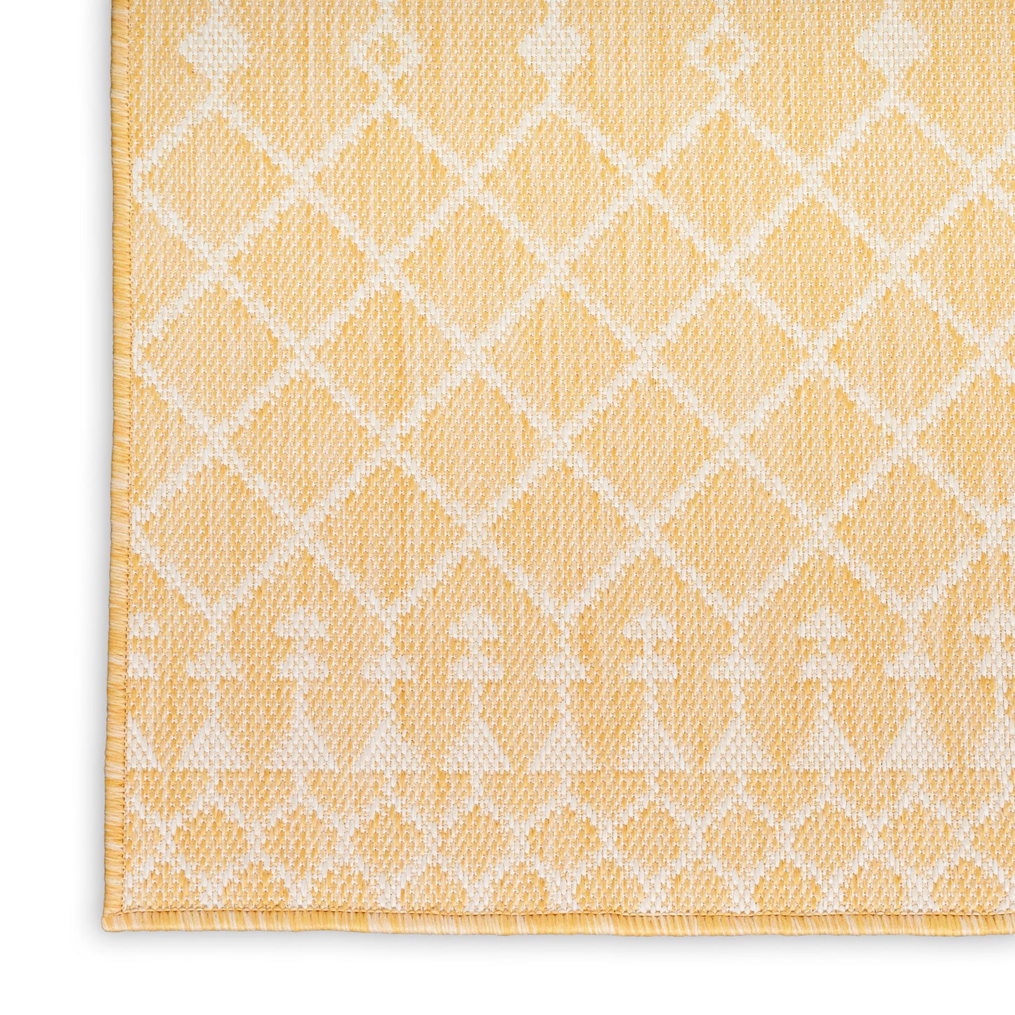 Nourison Positano 10' x 14' Yellow Modern Rug