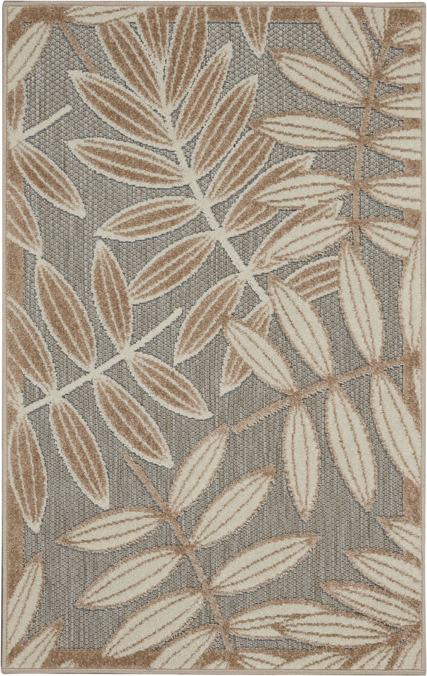 Nourison Aloha 2' x 3' Natural Tropical Rug