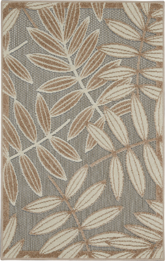 Nourison Aloha 2' x 3' Natural Tropical Rug
