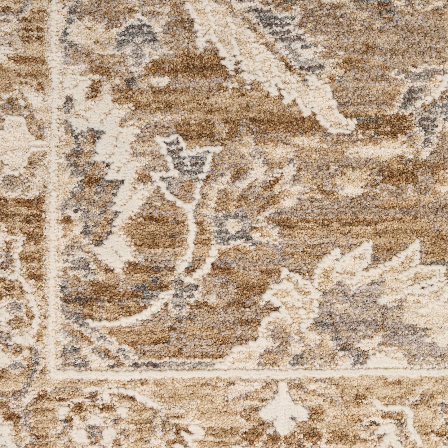 Nourison Retreat 9'6" x 13'2" Beige Vintage Indoor Rug
