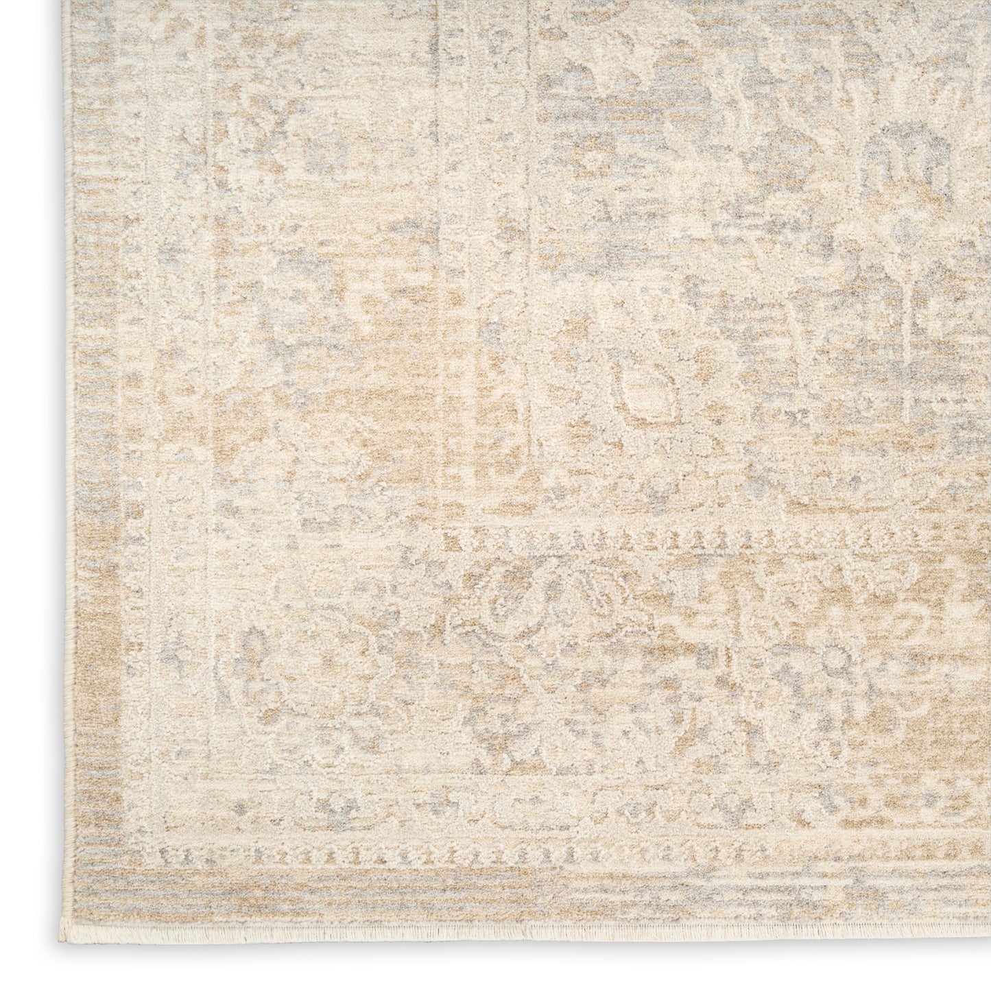 Nourison Sultana 9' x 12' Beige Vintage Indoor Rug