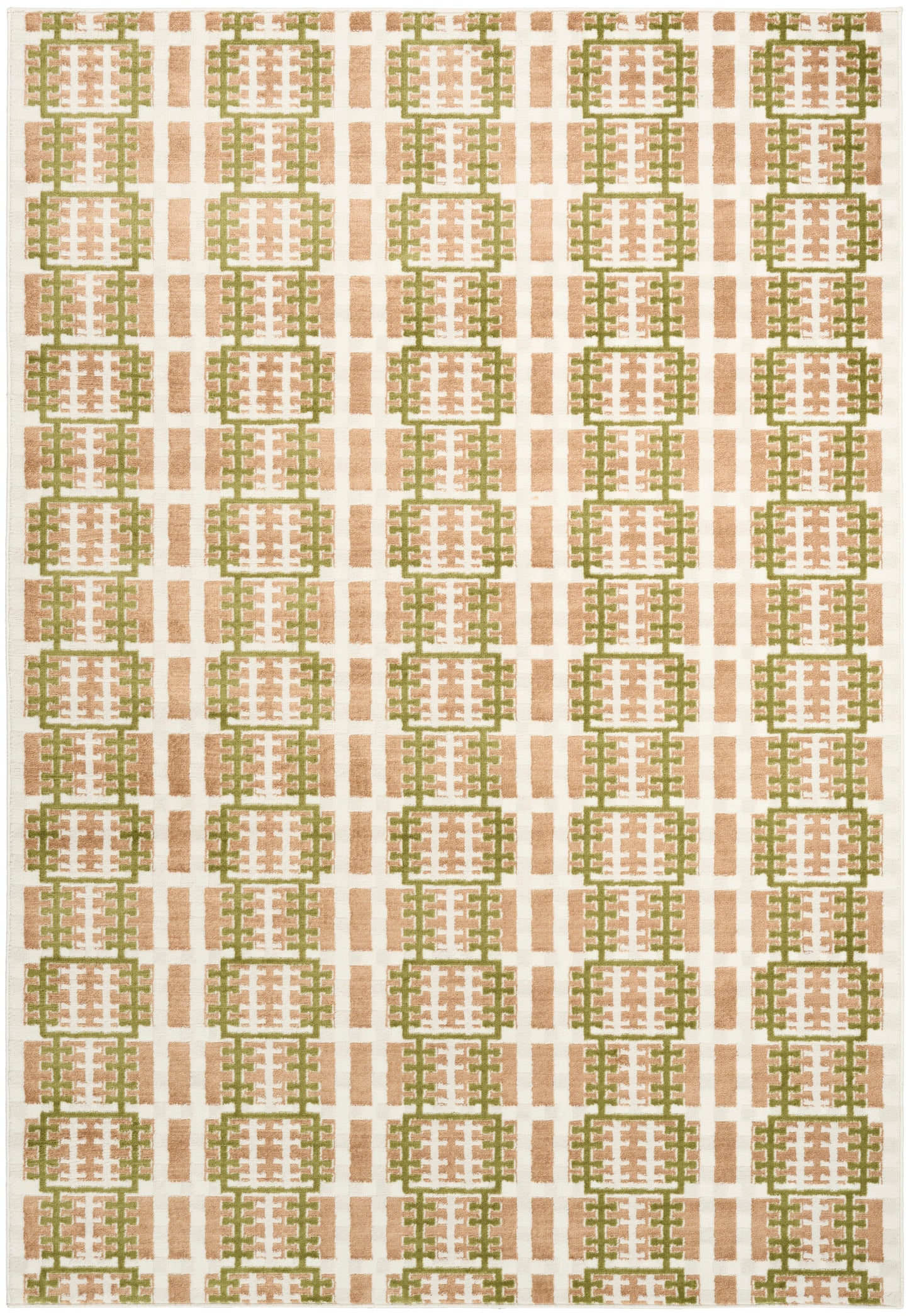 Nourison Nordic 5' x 7' Multicolor Modern Indoor Rug