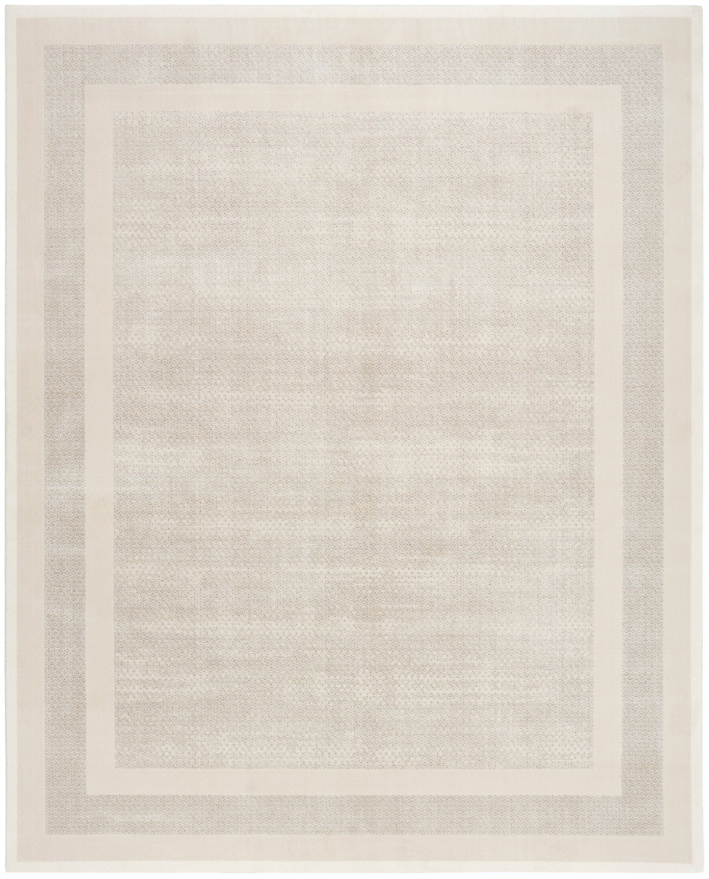 DKNY Grand Street 9' x 12' Ivory Taupe Modern Indoor Rug