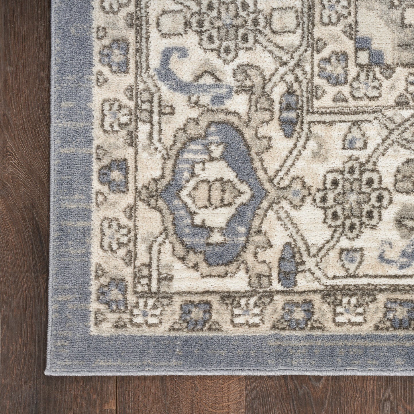 Nourison Quarry 8'10" x 11'10" Blue Vintage Indoor Rug