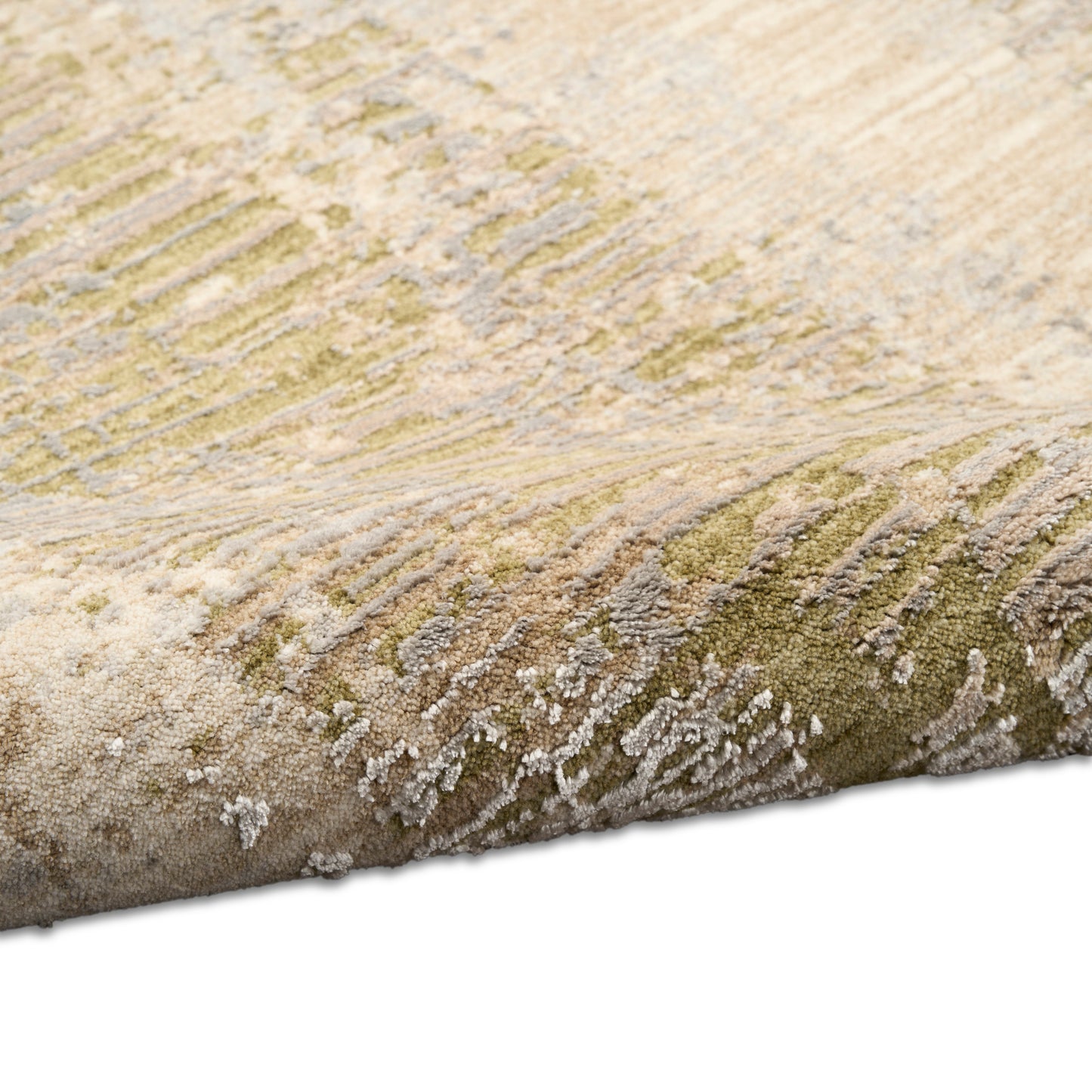 Calvin Klein CK089 Drift 9' x 12' Beige Sage Modern Indoor Rug