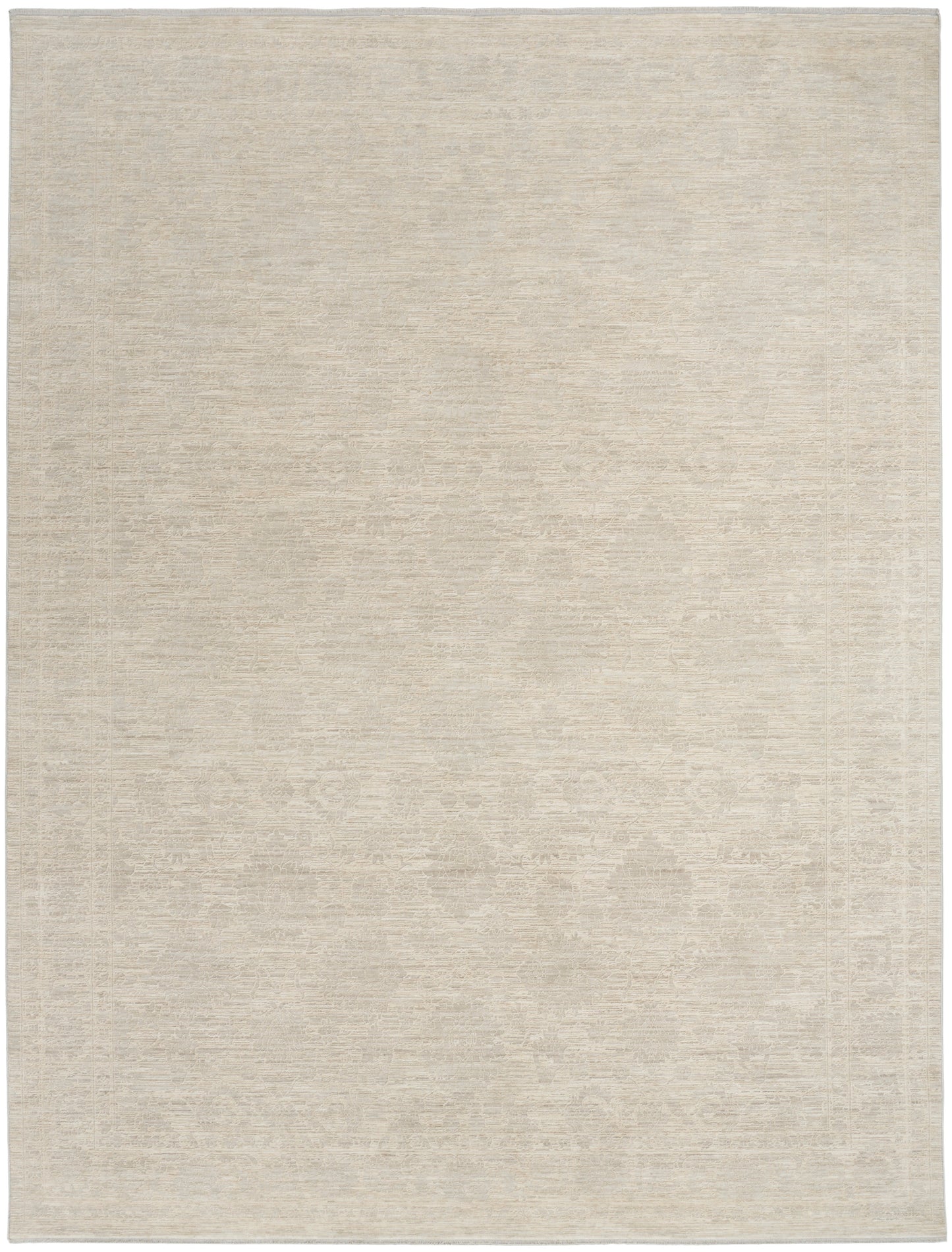 Nourison Shadows 10' x 13' Ivory Grey Vintage Indoor Rug