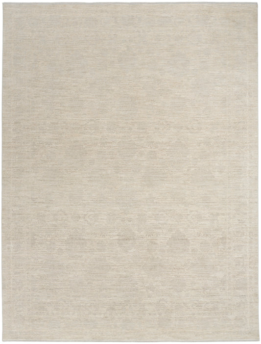 Nourison Shadows 6' x 9' Ivory Grey Vintage Indoor Rug