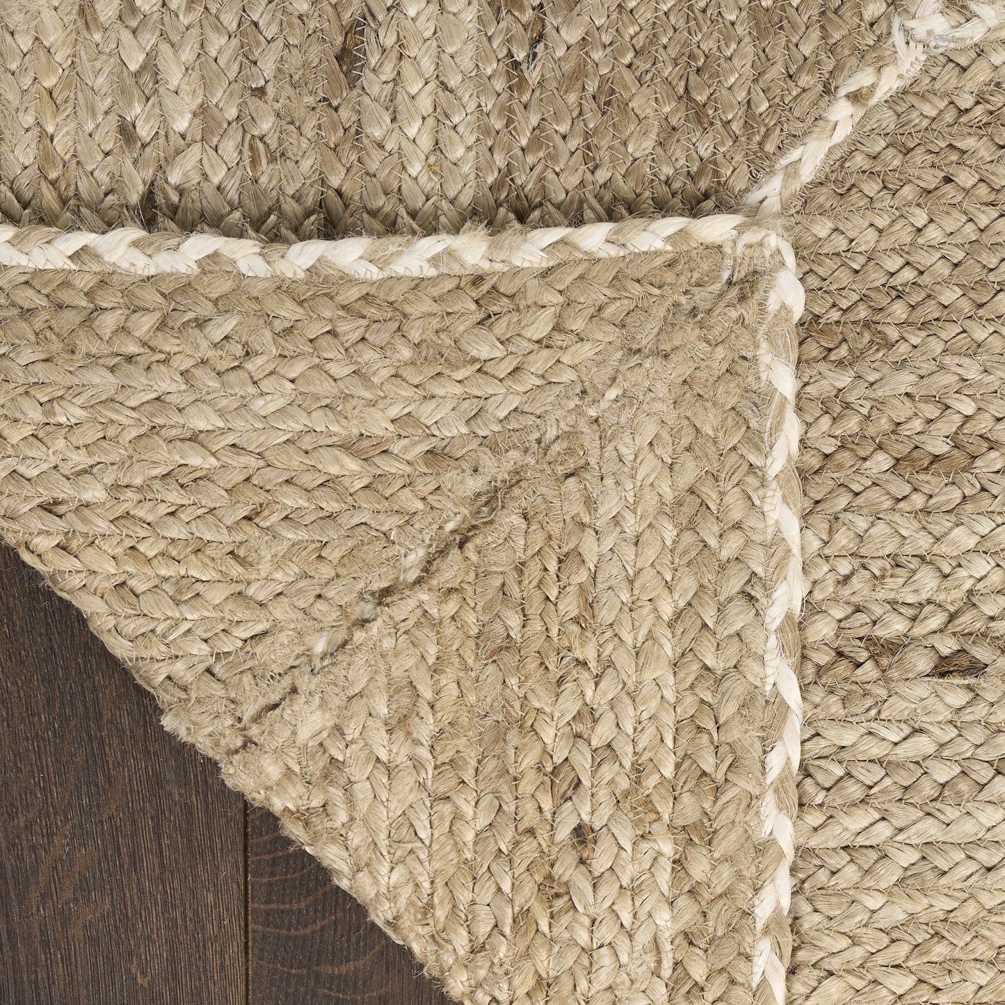 Nourison Terrazzo Jute 2' x 3' Natural Grey Farmhouse Indoor Rug