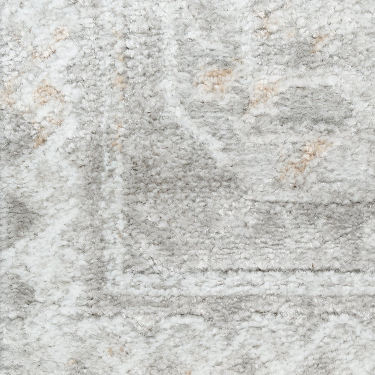 Nourison Dekor 4' x 6' Grey Vintage Indoor Rug