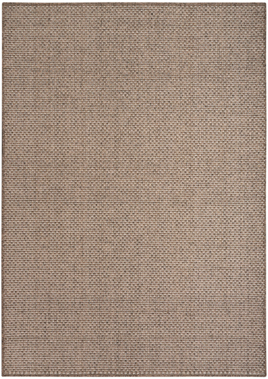 Nourison Tulum 6' x 9' Brown Outdoor Rug