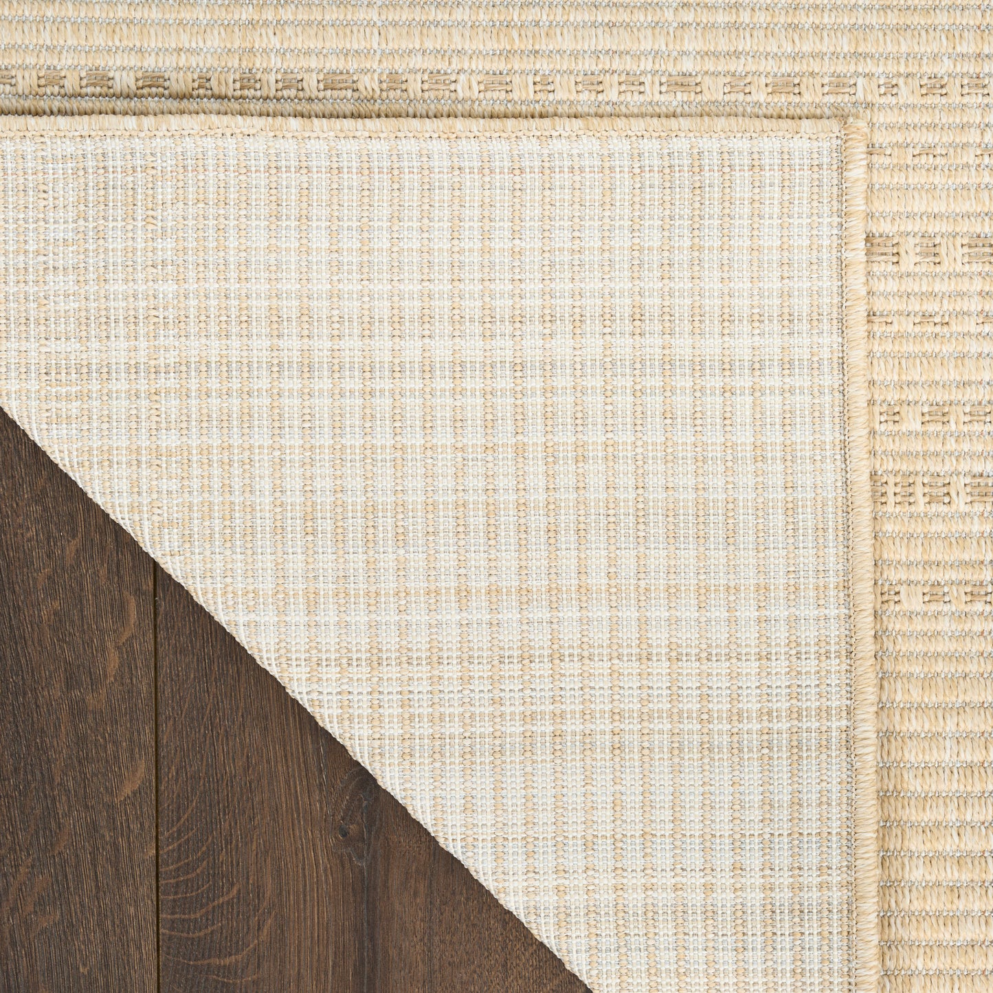Nourison Tulum 6' x 9' Cream Outdoor Rug