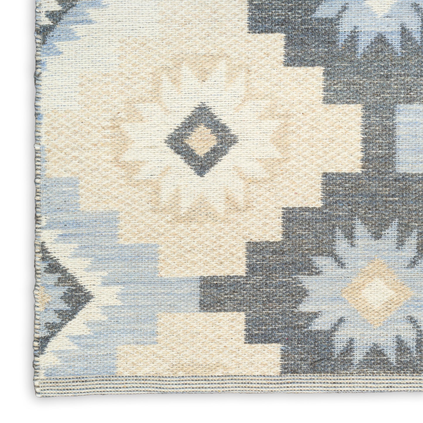 Nourison Copenhagen 8' x 10' Ivory Navy Modern Indoor Rug