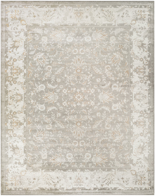 Nourison Dekor 7'10" x 9'10" Ivory Vintage Indoor Rug