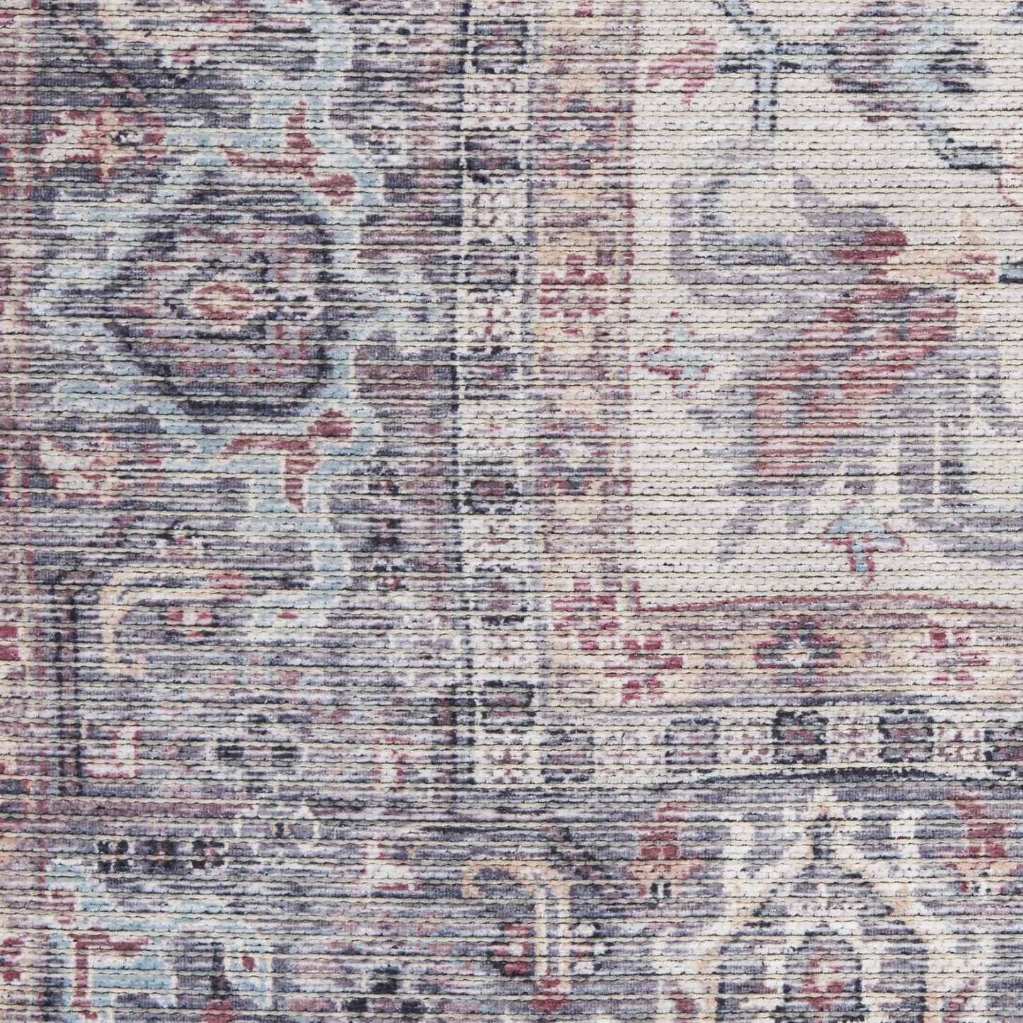 Nourison New Concept Washables 2' x 3'9" Grey Vintage Indoor Rug
