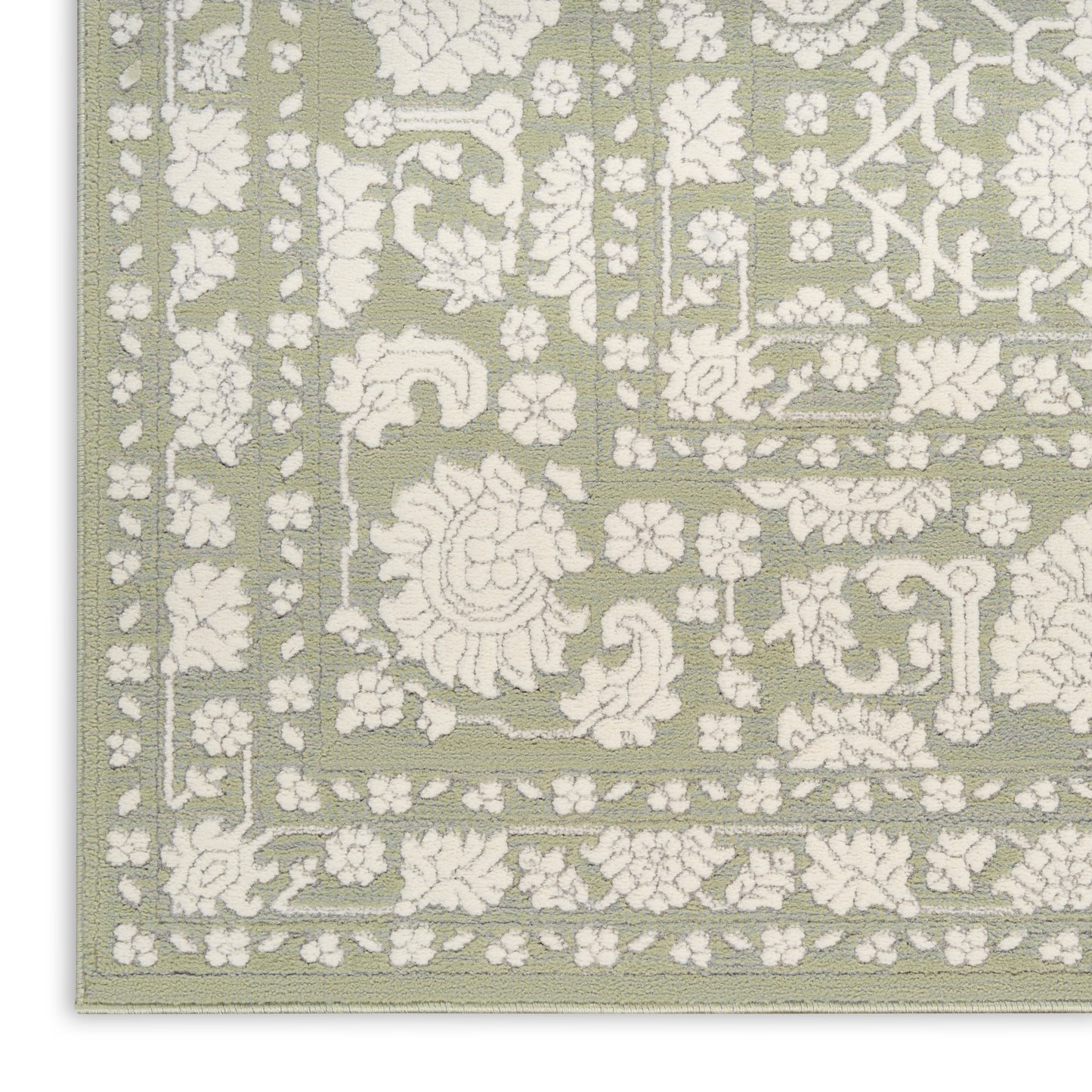 Nourison Grace 7'10" x 9'10" Sage Vintage Indoor Rug
