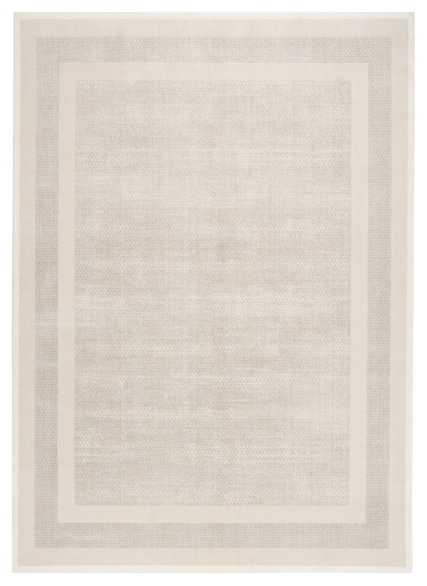 DKNY Grand Street 3'11" x 5'11" Ivory Taupe Modern Indoor Rug