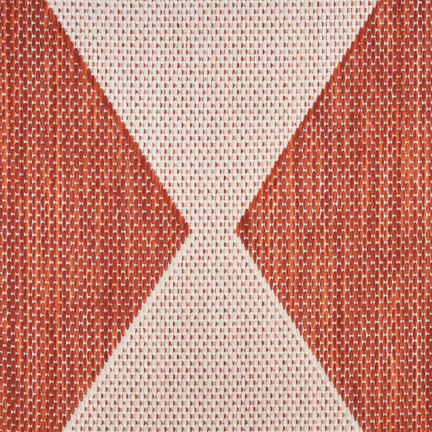 Nourison Positano 8' x Round Terracotta Modern Rug