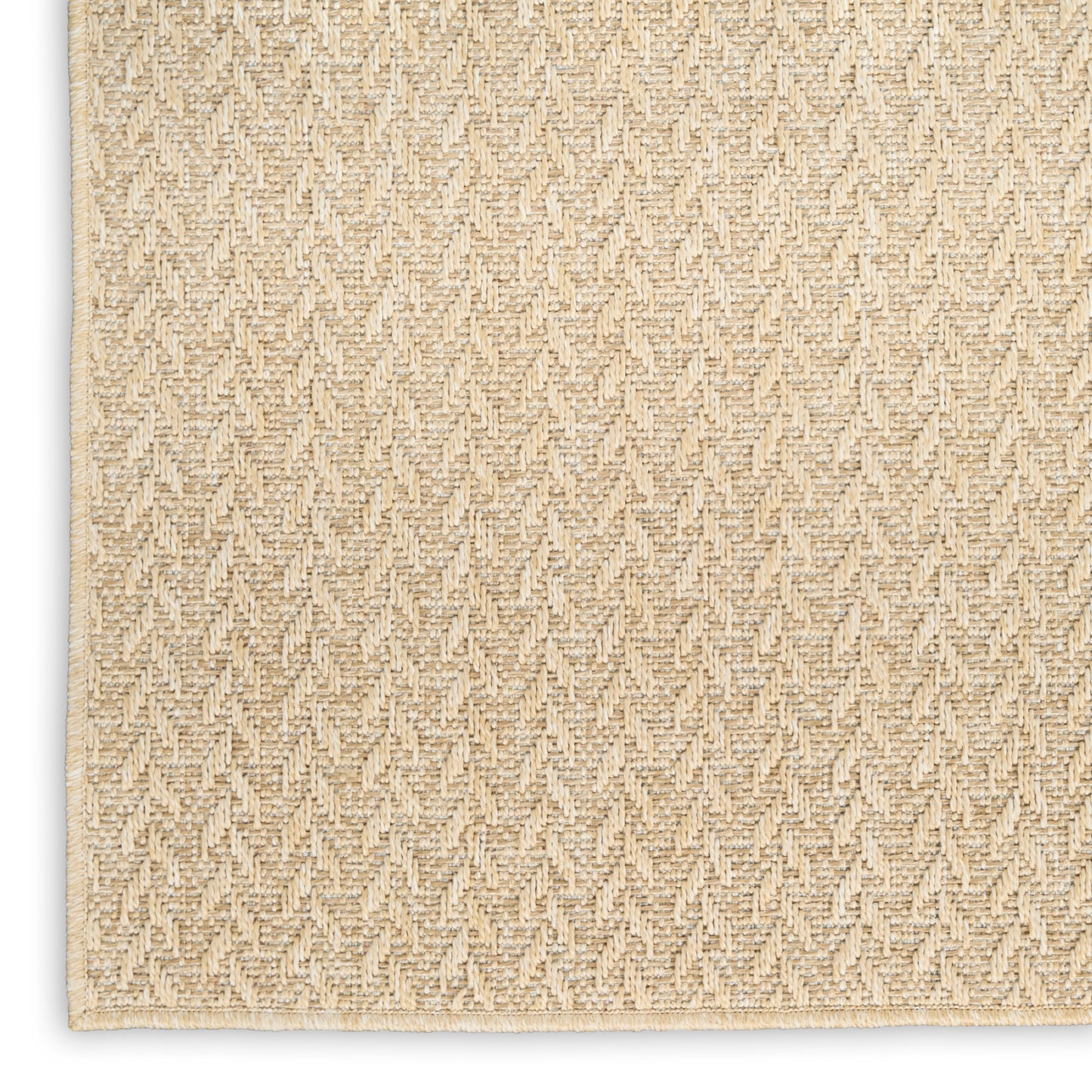 Nourison Tulum 2' x 6' Cream Outdoor Rug